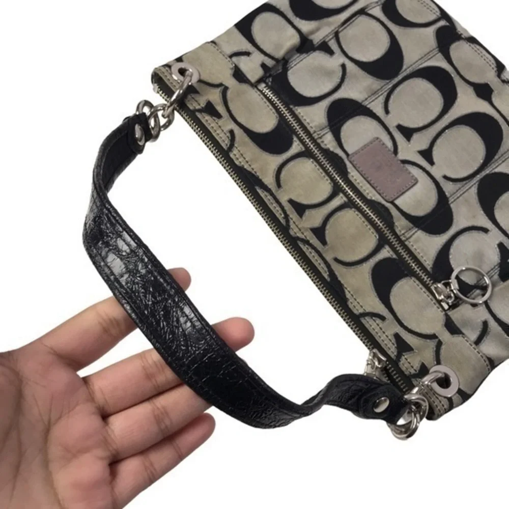 COACH Poppy Signature Purse Handbag J1163-18135